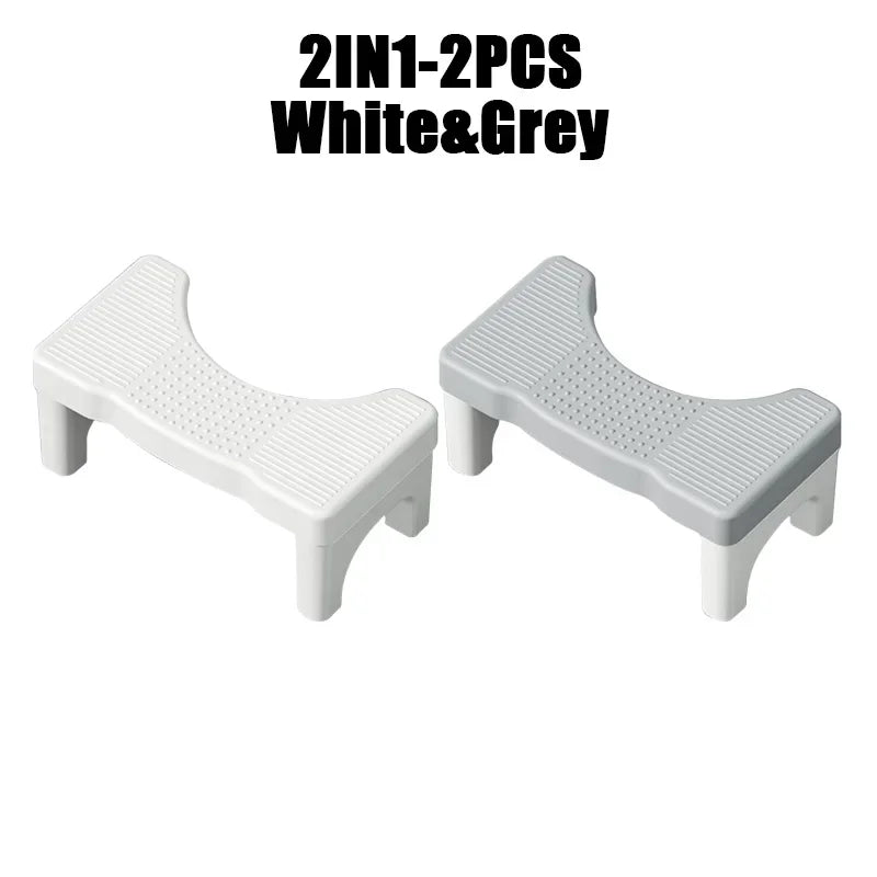 Non-Slip Toilet Squat Assist Footstool for Bathroom Use
