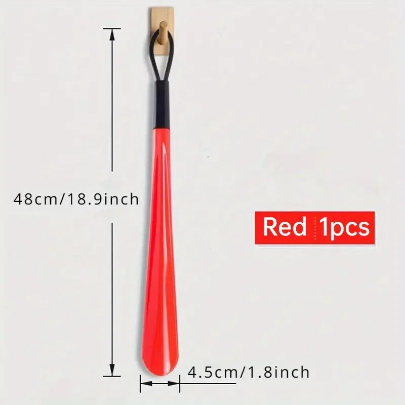 Extra-Long Flexible Shoe Horn – No-Bend Plastic Shoe Aid