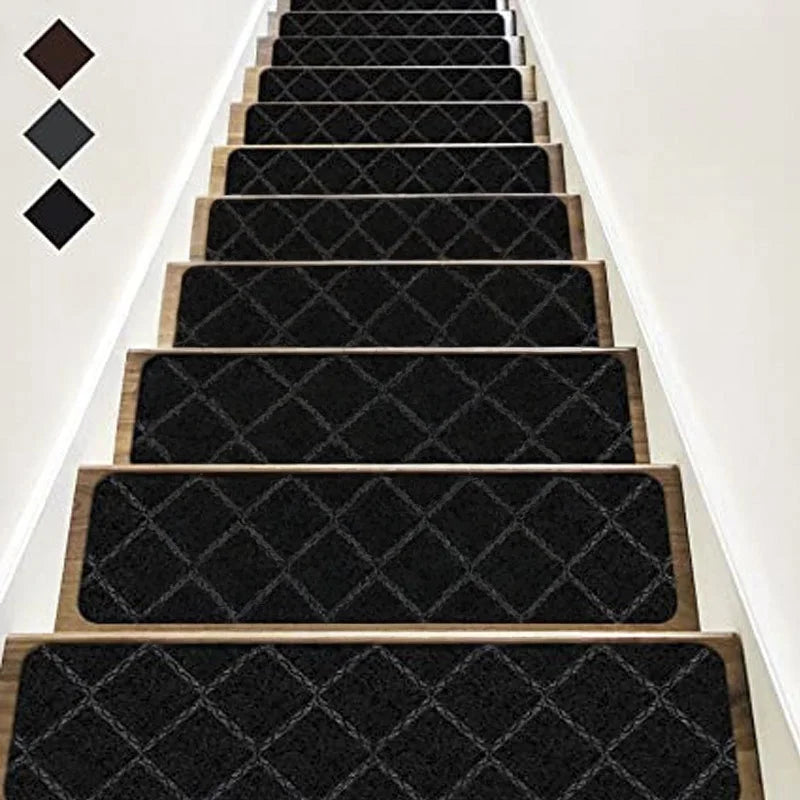 Non-Slip Stair Carpet Treads for Indoor Steps – Safety Mats for Home Use (1–3 Pack)