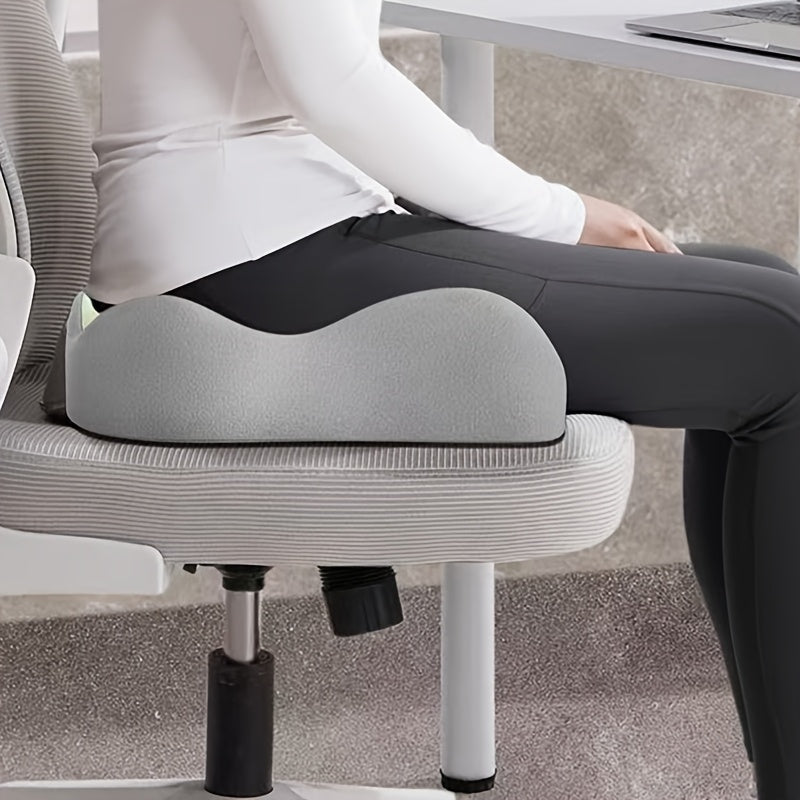 Ergonomic Memory Foam Seat Cushion and Lumbar Support Set