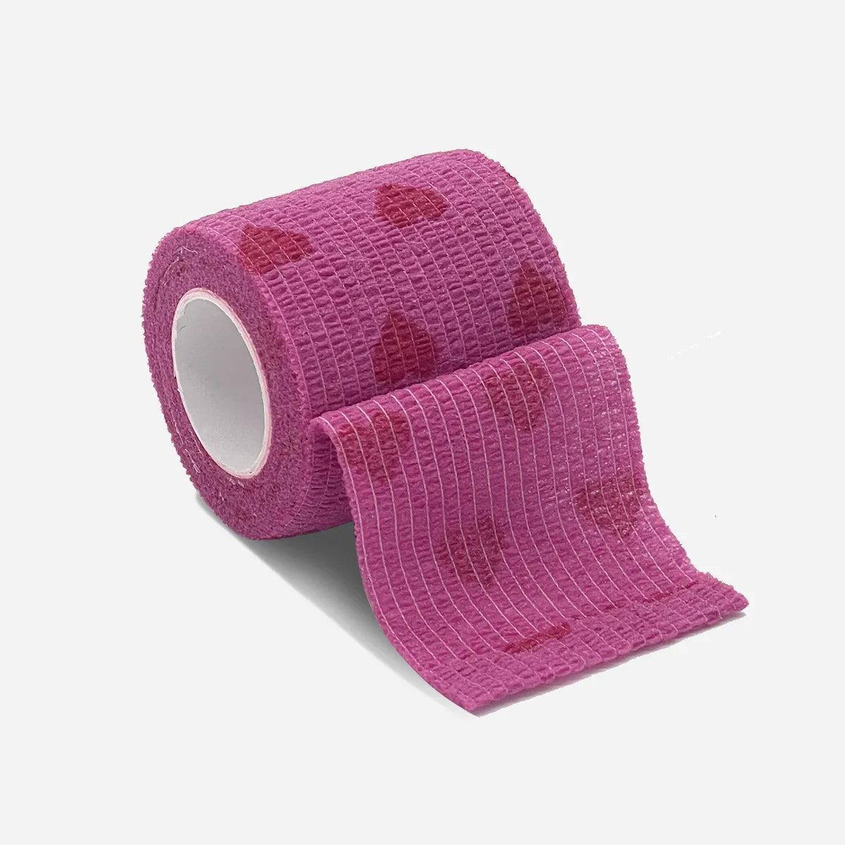 Printed Self-Adhesive Elastic Bandage Wrap – Colorful Medical Sports Tape for First Aid and Pet Use