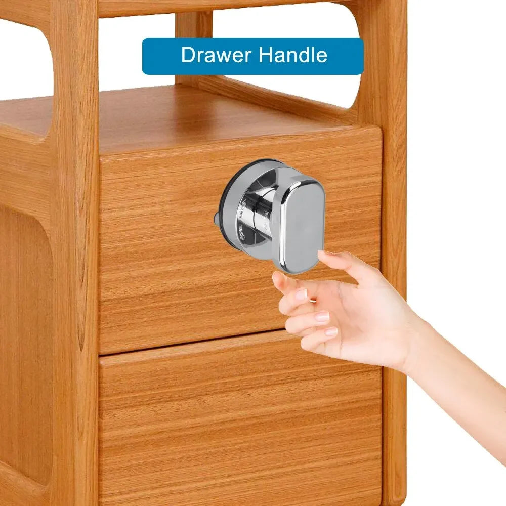 Suction Cup Shower Safety Grab Handle for Bathroom & Bathtub (No Drilling)