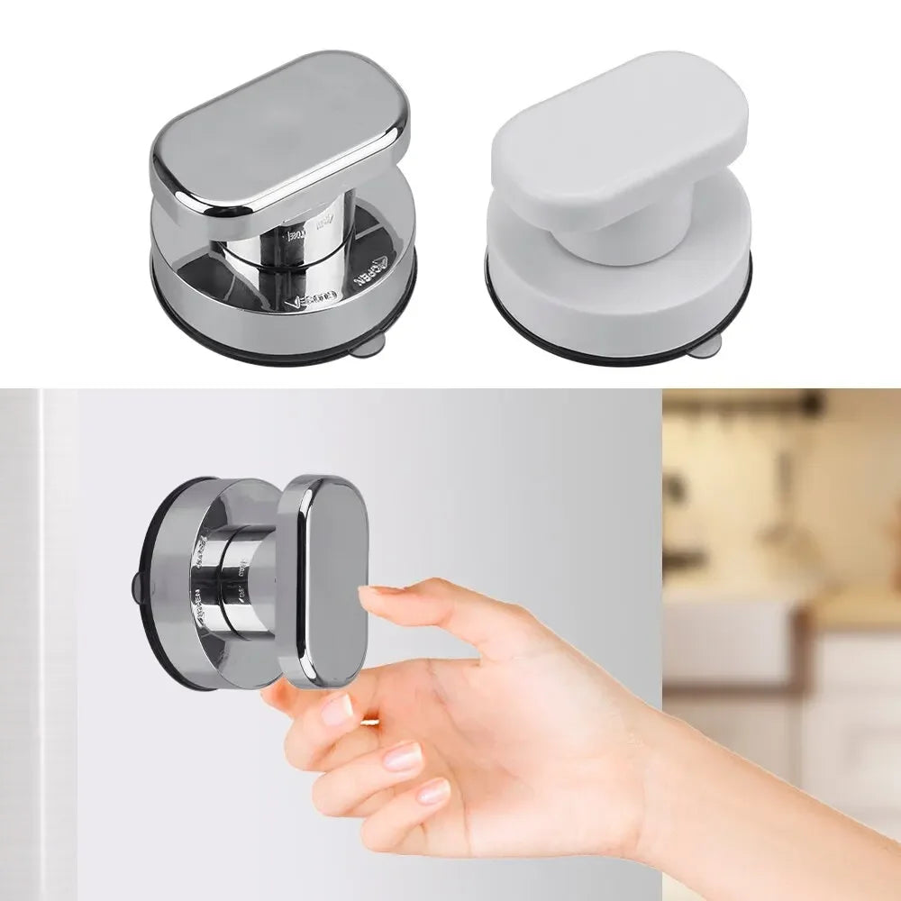 Suction Cup Shower Safety Grab Handle for Bathroom & Bathtub (No Drilling)