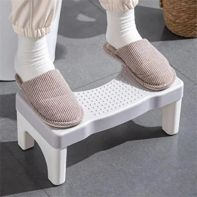Non-Slip Toilet Squat Assist Footstool for Bathroom Use