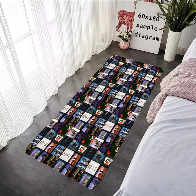 Non-Slip Absorbent Floor Mat – Soft Fluffy Rug for Entryway, Kitchen & Bedside