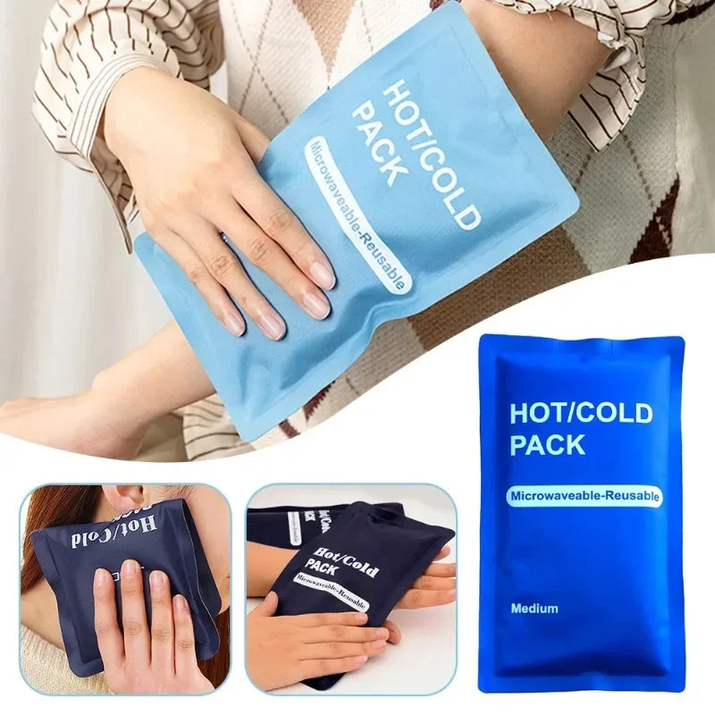 Reusable Hot & Cold Gel Ice Pack for Travel, Sports & Everyday Comfort