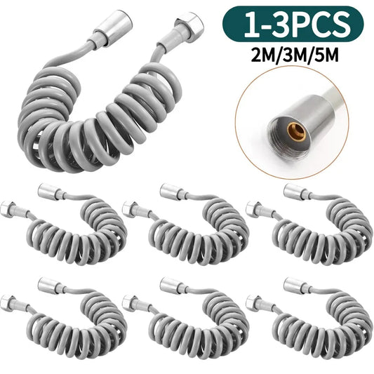 Flexible Stainless Steel Shower & Bidet Hose (2–5 m) for Bathroom Use