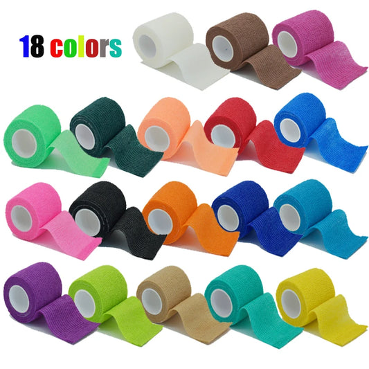 Self-Adhesive Elastic Bandage Wrap – Breathable Compression Support for Fingers, Wrists, and Legs