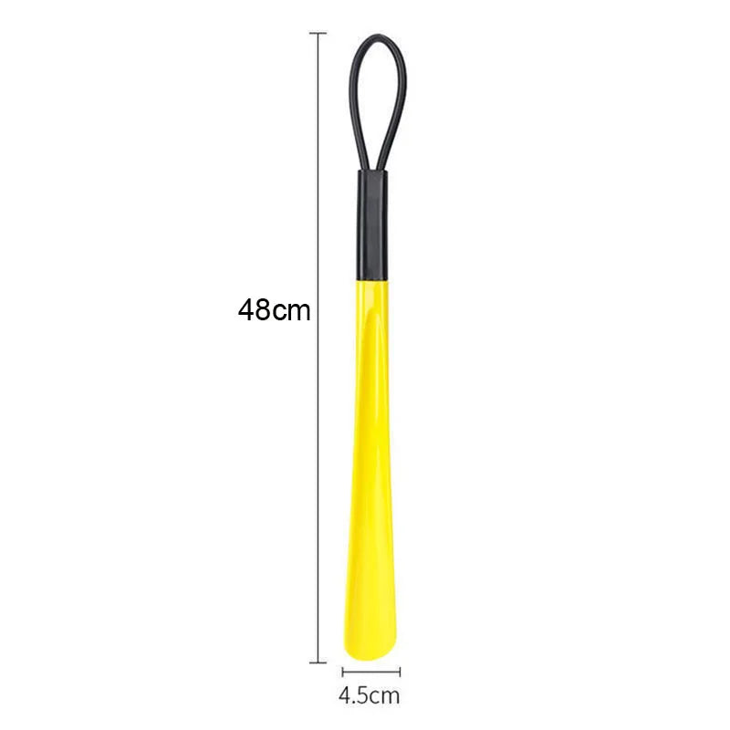 Extra-Long Flexible Shoe Horn – No-Bend Plastic Shoe Aid
