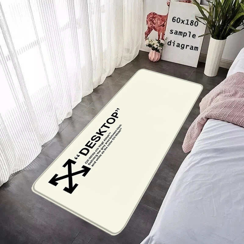 Soft Entryway Door Mat – Fluffy Bedside & Hallway Floor Rug for Home Décor