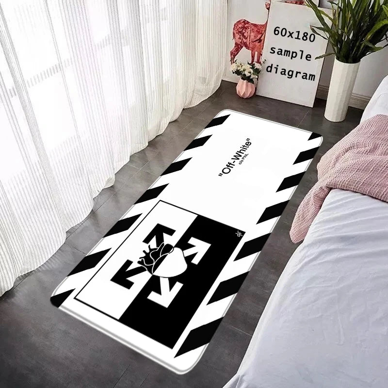 Soft Entryway Door Mat – Fluffy Bedside & Hallway Floor Rug for Home Décor