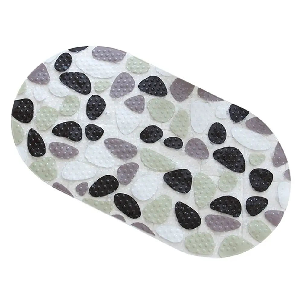 Kids Anti-Slip PVC Bath Mat with Suction Cups & Massage Texture