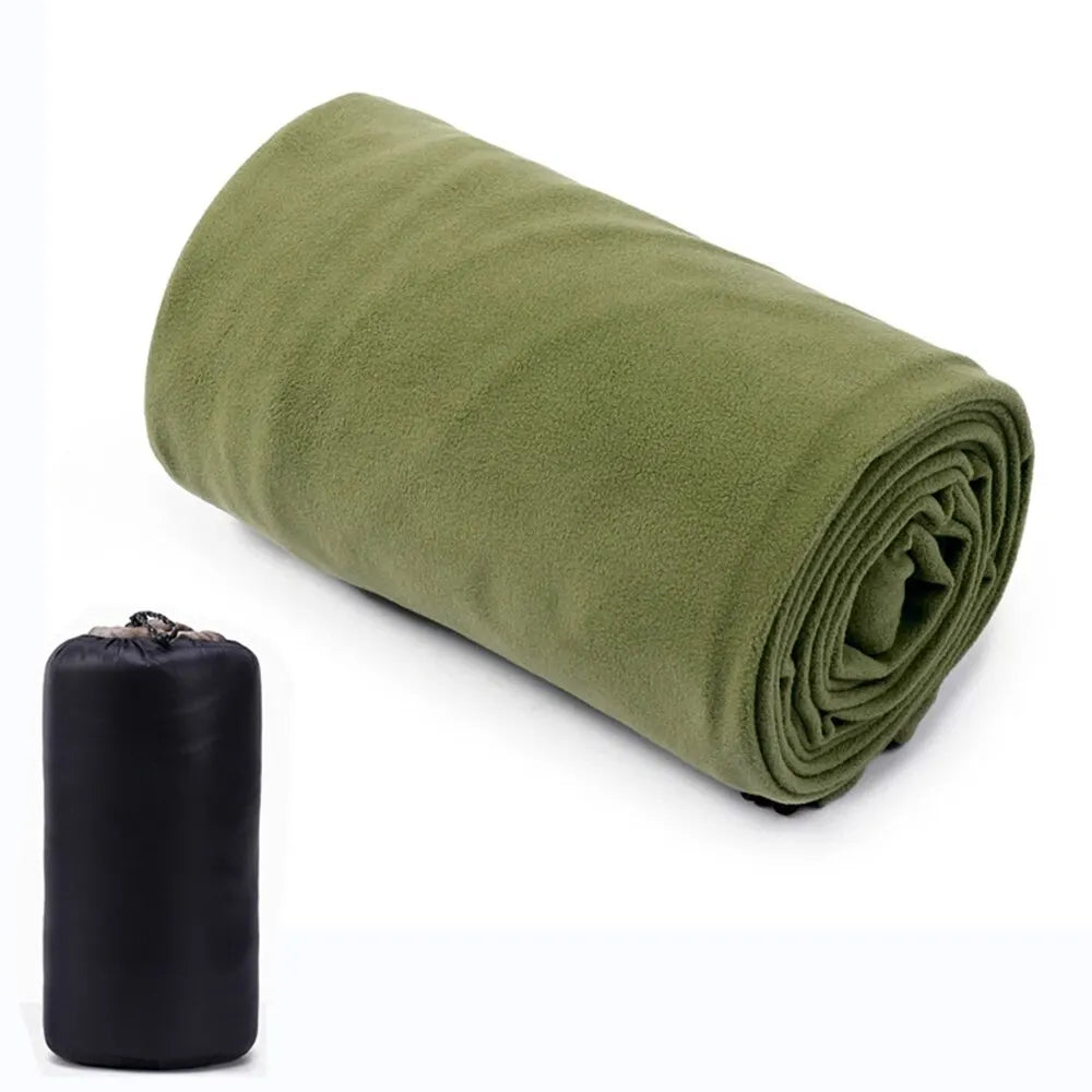 Ultralight Fleece Sleeping Bag Liner for Travel and Outdoor Camping