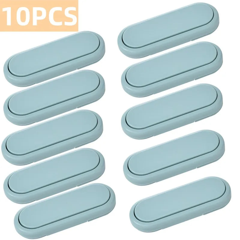 Invisible Child Safety Drawer Latch – Anti-Pinch Cabinet & Wardrobe Lock (3–10 PCS)