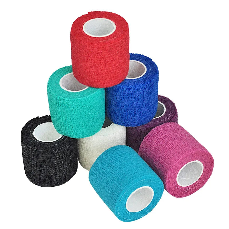Self-Adhesive Elastic Bandage Wrap – Breathable Compression Support for Fingers, Wrists, and Legs