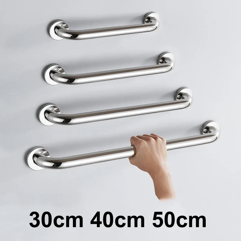 Stainless Steel Anti-Slip Bathroom Grab Bar for Bathtub & Shower Safety