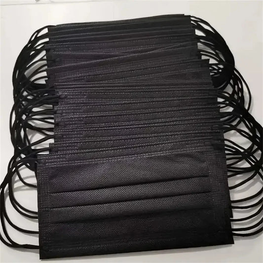 Disposable 3-Ply Non-Woven Face Masks – Breathable Everyday Masks (200 Pack)