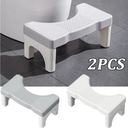 Non-Slip Toilet Squat Assist Footstool for Bathroom Use