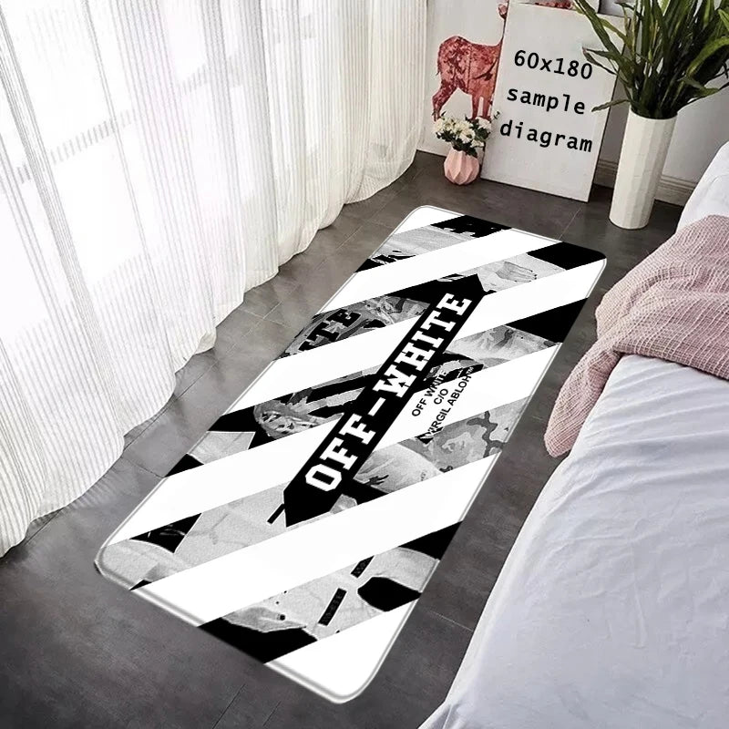 Soft Entryway Door Mat – Fluffy Bedside & Hallway Floor Rug for Home Décor