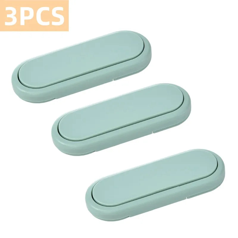 Invisible Child Safety Drawer Latch – Anti-Pinch Cabinet & Wardrobe Lock (3–10 PCS)