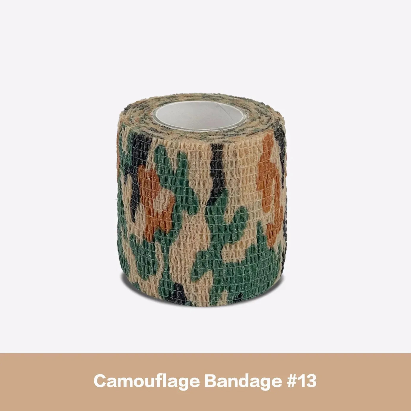 Camouflage Self-Adhesive Elastic Wrap Tape – Waterproof Outdoor Bandage