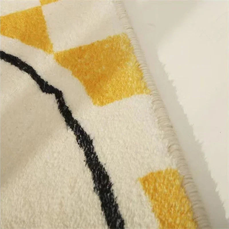 Non-Slip Long Floor Mat – Fluffy Soft Bedside Rug for Bedroom & Living Spaces