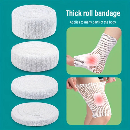 Elastic Tubular Net Bandage – Breathable Mesh Wound Dressing for Wrist