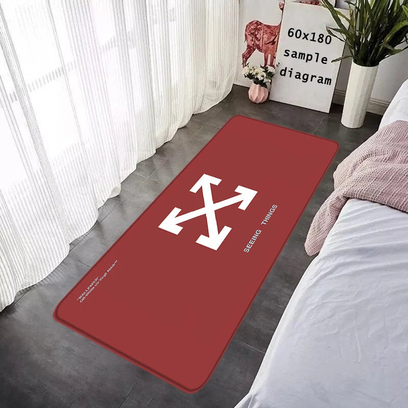 Soft Entryway Door Mat – Fluffy Bedside & Hallway Floor Rug for Home Décor