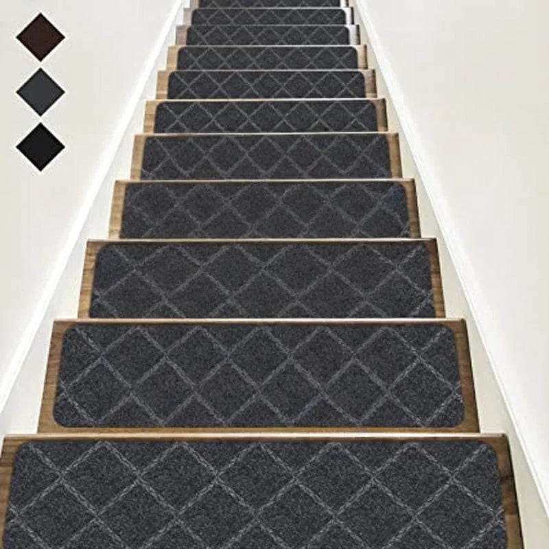 Non-Slip Stair Carpet Treads for Indoor Steps – Safety Mats for Home Use (1–3 Pack)