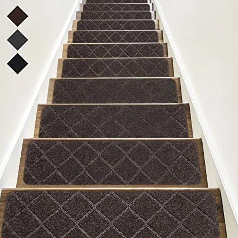 Non-Slip Stair Carpet Treads for Indoor Steps – Safety Mats for Home Use (1–3 Pack)
