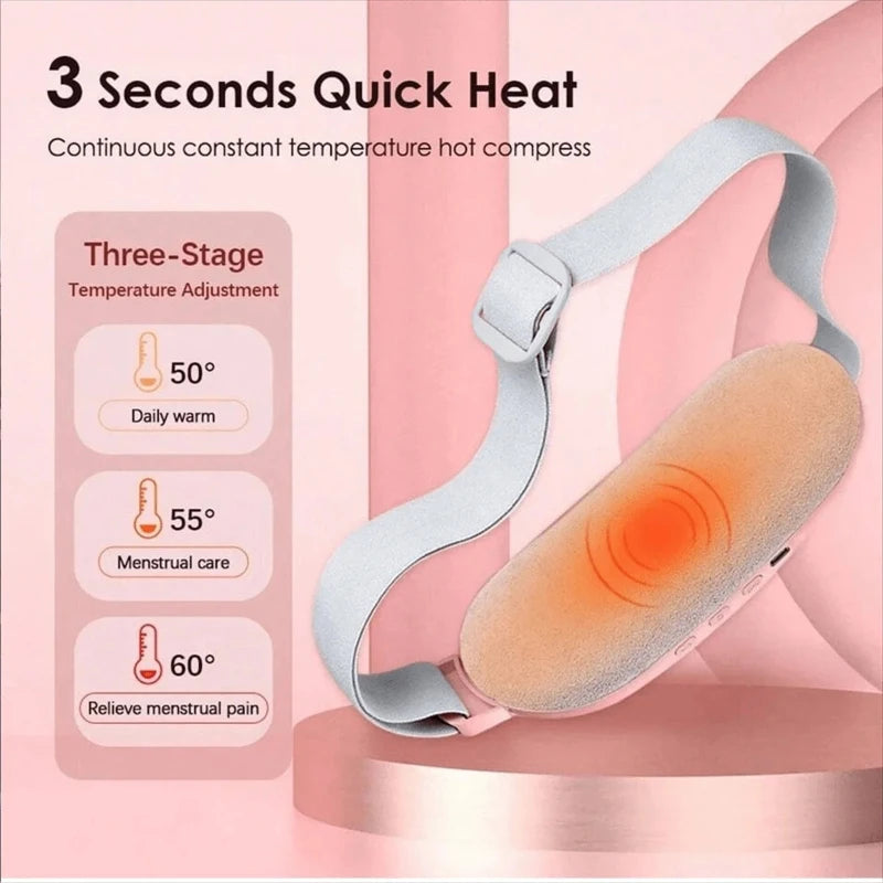 Electric Heating Belt with Adjustable Waist – Portable Warming Pad for Everyday Comfort