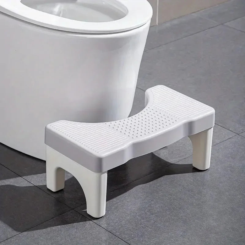 Non-Slip Toilet Squat Assist Footstool for Bathroom Use
