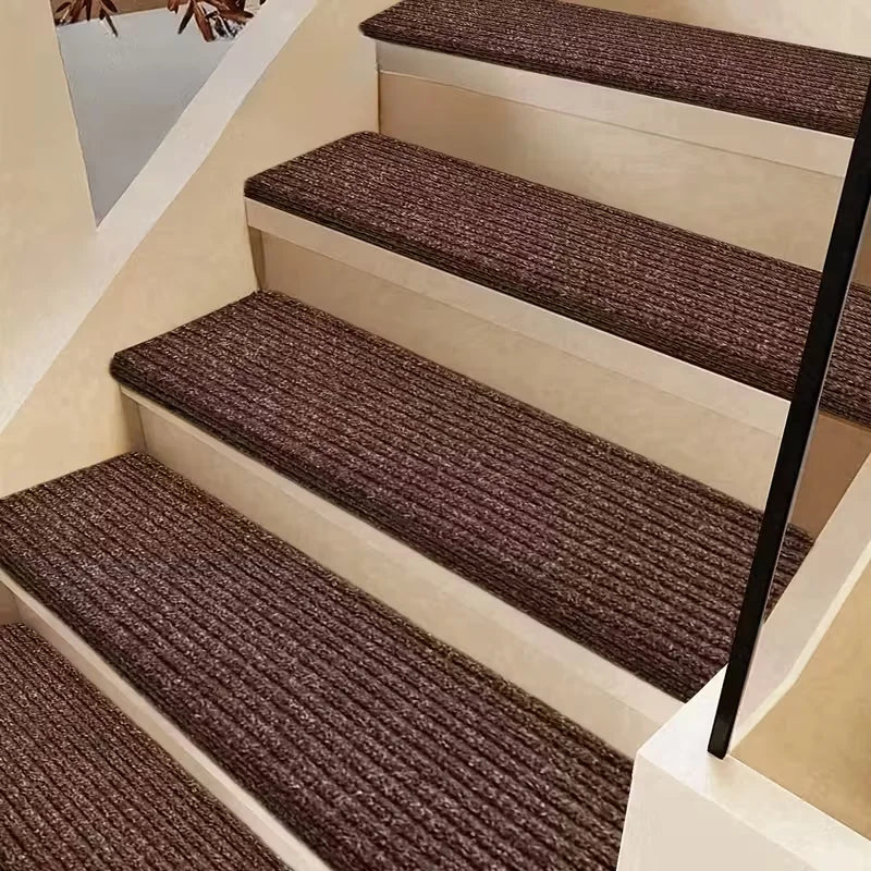 Washable Non-Slip Stair Carpet Tread for Wooden Steps (20 × 80 cm)
