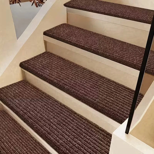 Washable Non-Slip Stair Carpet Tread for Wooden Steps (20 × 80 cm)