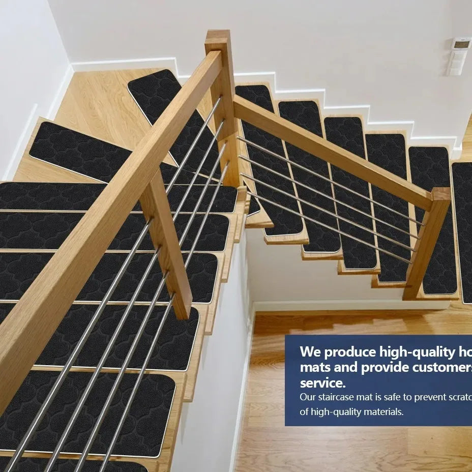 Non-Slip Stair Carpet Treads for Indoor Steps – Safety Mats for Home Use (1–3 Pack)