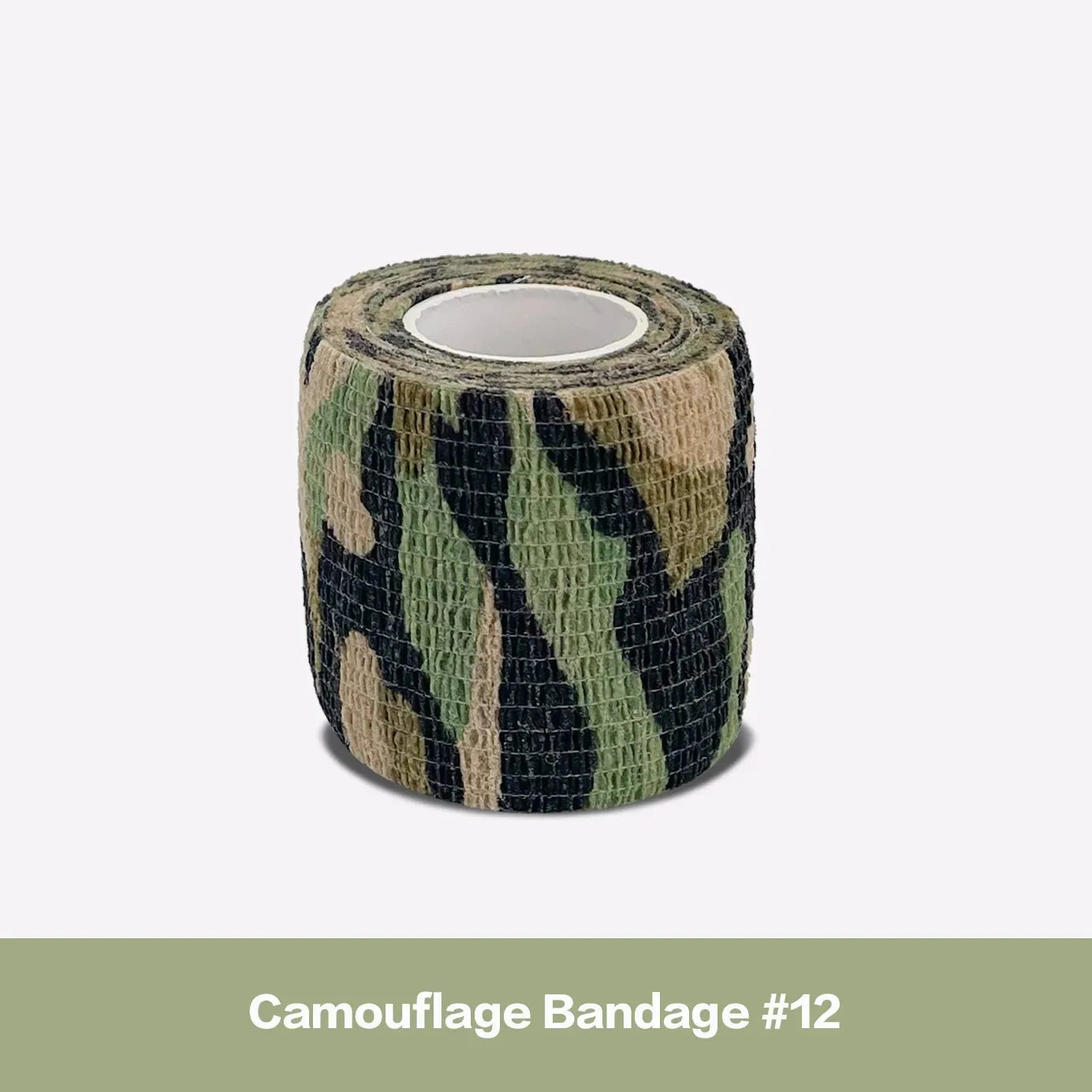 Camouflage Self-Adhesive Elastic Wrap Tape – Waterproof Outdoor Bandage