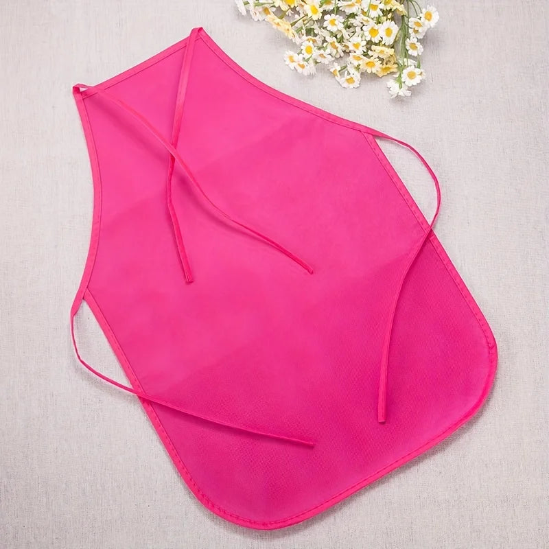 Disposable Kids Art & Craft Aprons – Non-Woven Safety Painting Bibs (30 Pack)