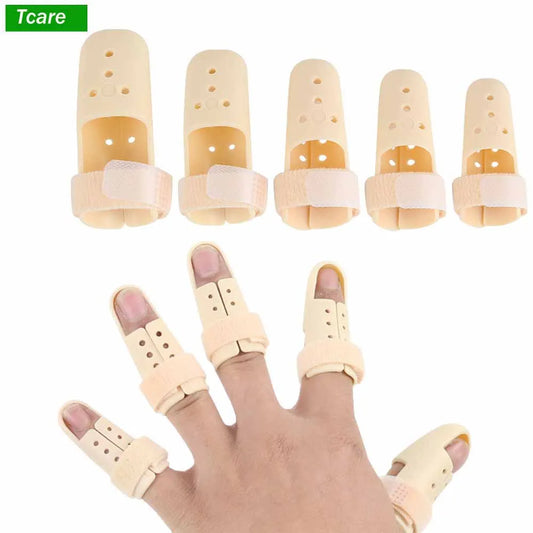 Adjustable Finger Splint Brace for Joint Support and Injury Relief