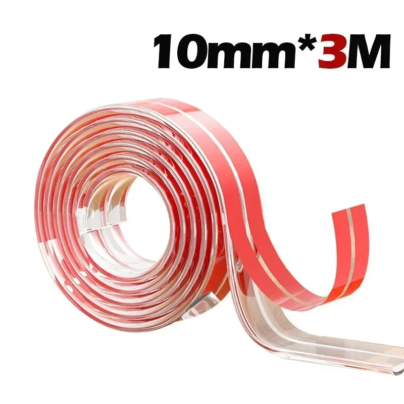 Transparent PVC Baby Safety Table Edge Guard Strip – Anti-Bump Furniture Protector