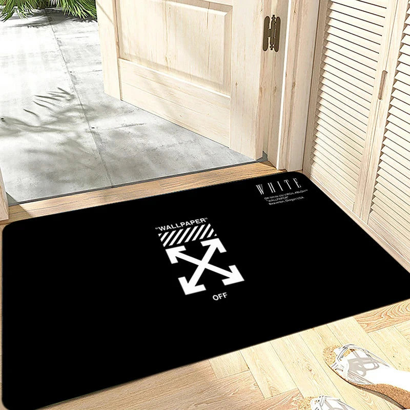 Soft Entryway Door Mat – Fluffy Bedside & Hallway Floor Rug for Home Décor