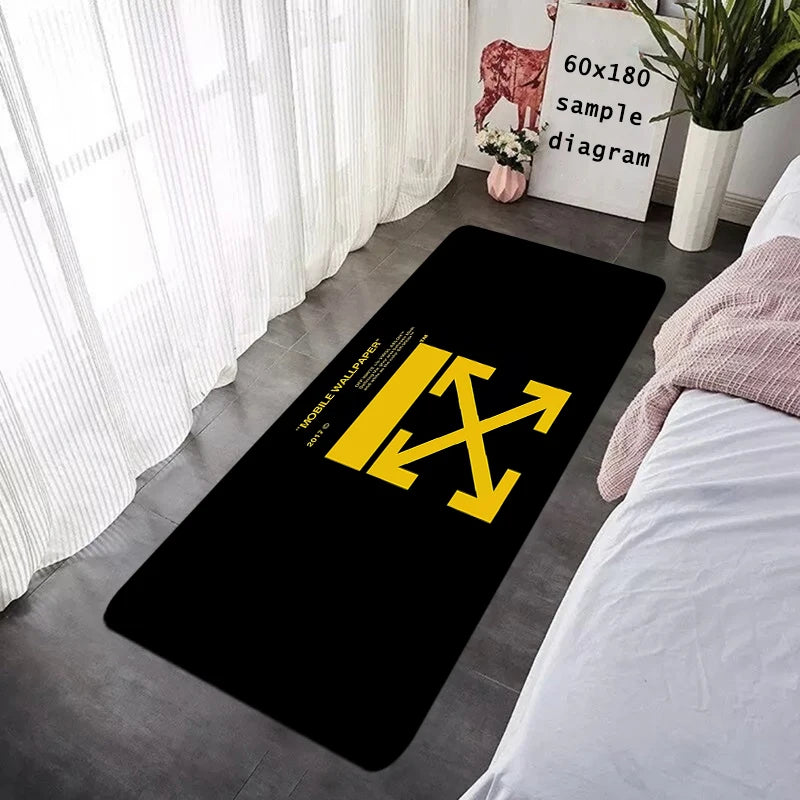 Soft Entryway Door Mat – Fluffy Bedside & Hallway Floor Rug for Home Décor