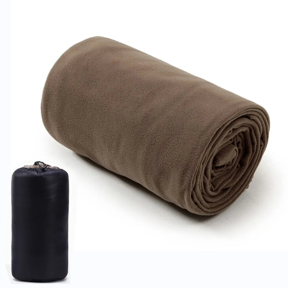 Ultralight Fleece Sleeping Bag Liner for Travel and Outdoor Camping