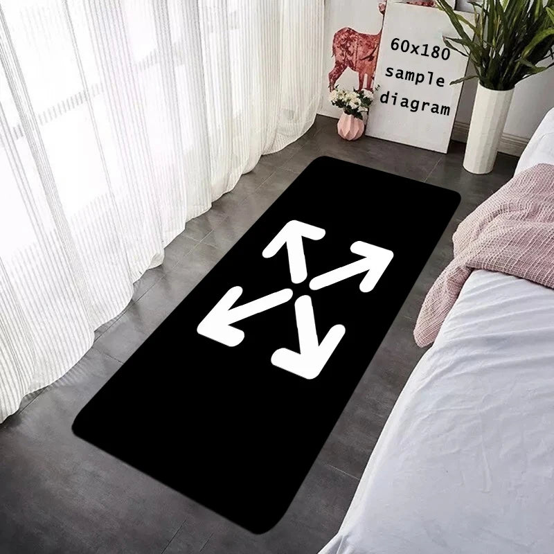 Soft Entryway Door Mat – Fluffy Bedside & Hallway Floor Rug for Home Décor