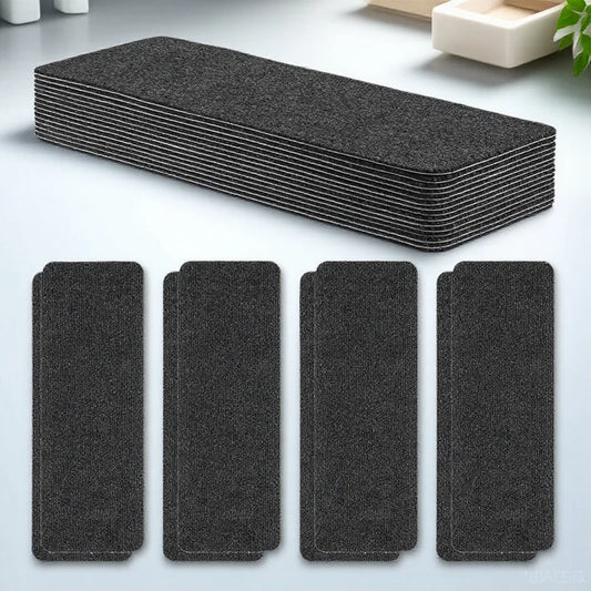 Self-Adhesive Non-Slip Stair Carpet Treads for Wooden Steps (15 Pack)