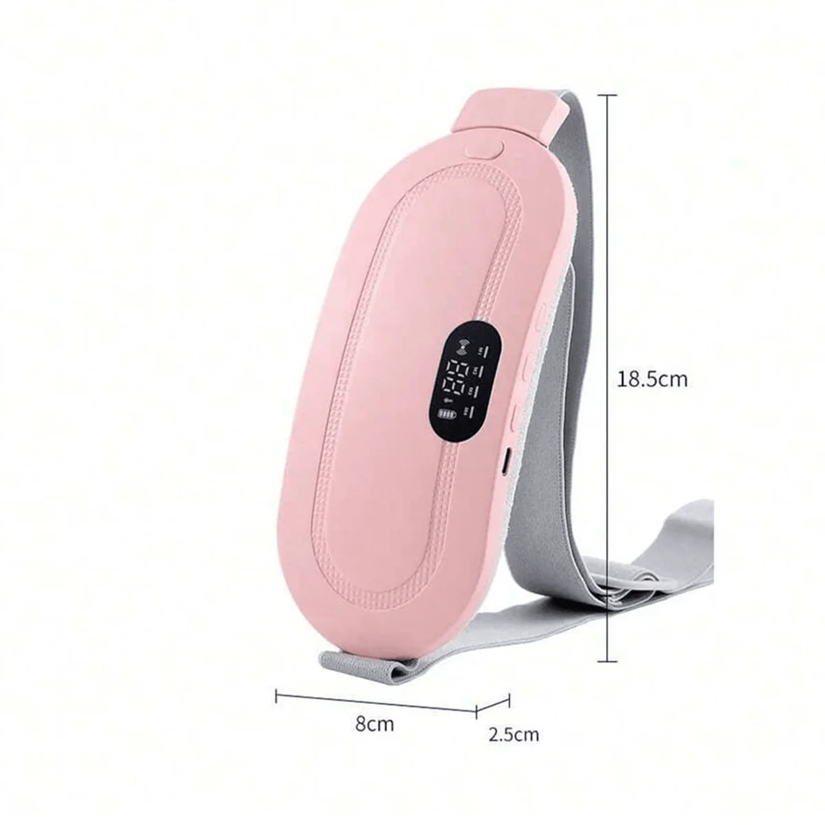 Electric Heating Belt with Adjustable Waist – Portable Warming Pad for Everyday Comfort