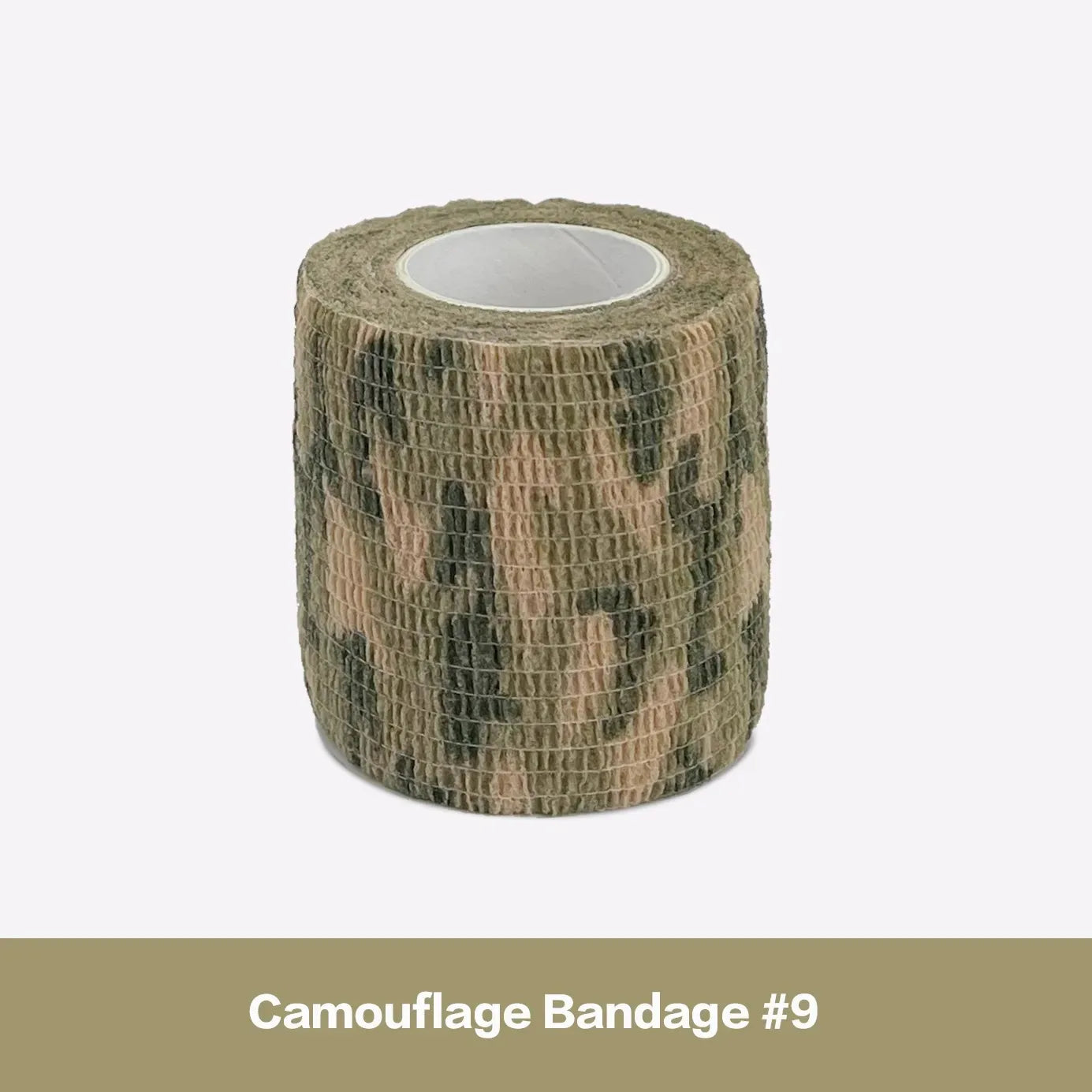 Camouflage Self-Adhesive Elastic Wrap Tape – Waterproof Outdoor Bandage