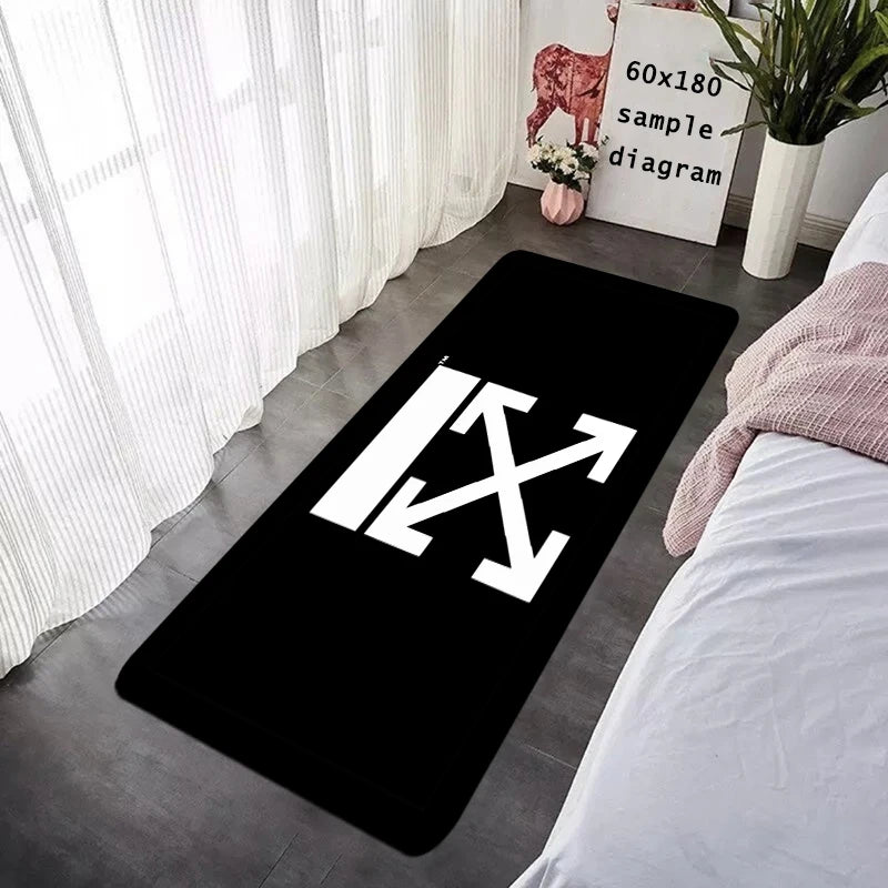 Soft Entryway Door Mat – Fluffy Bedside & Hallway Floor Rug for Home Décor