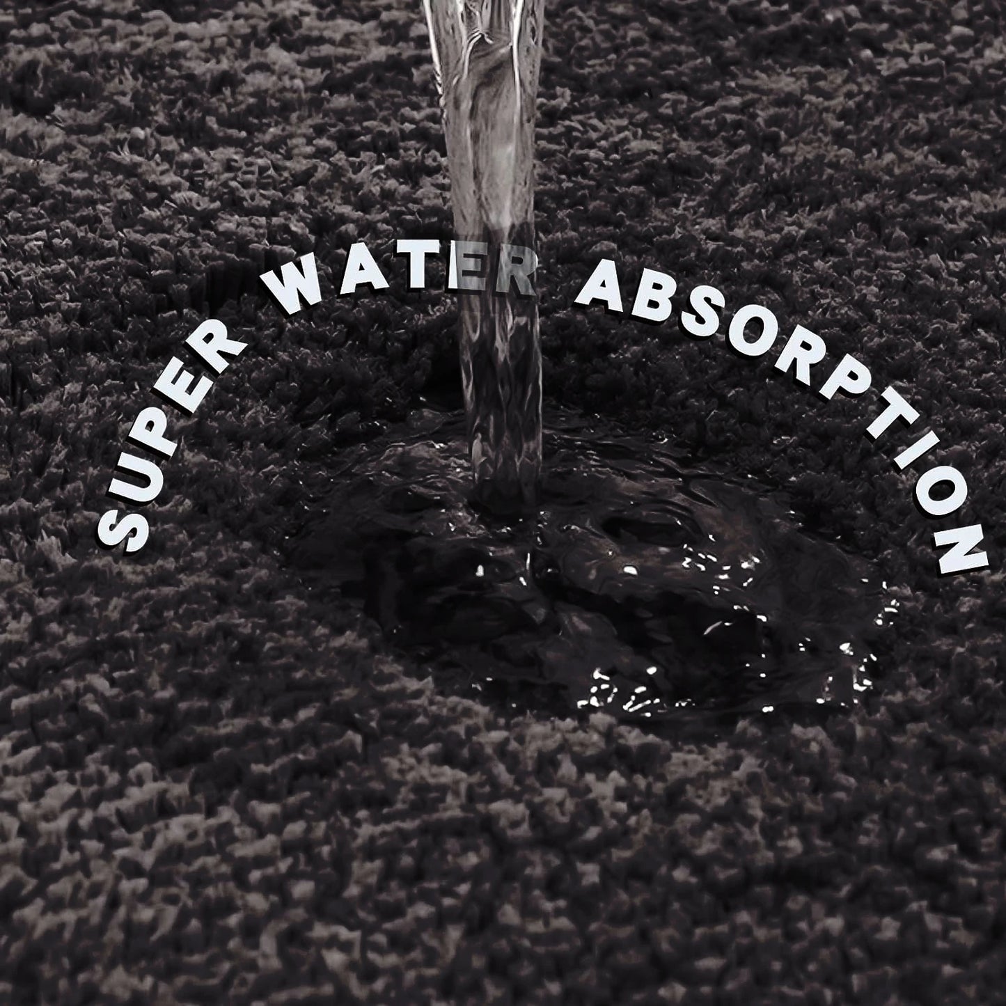 Super Absorbent Anti-Slip Bathroom Floor Mat for Home & Bedroom Use