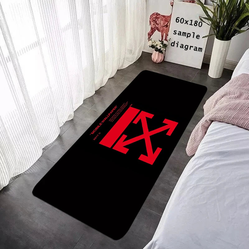 Soft Entryway Door Mat – Fluffy Bedside & Hallway Floor Rug for Home Décor