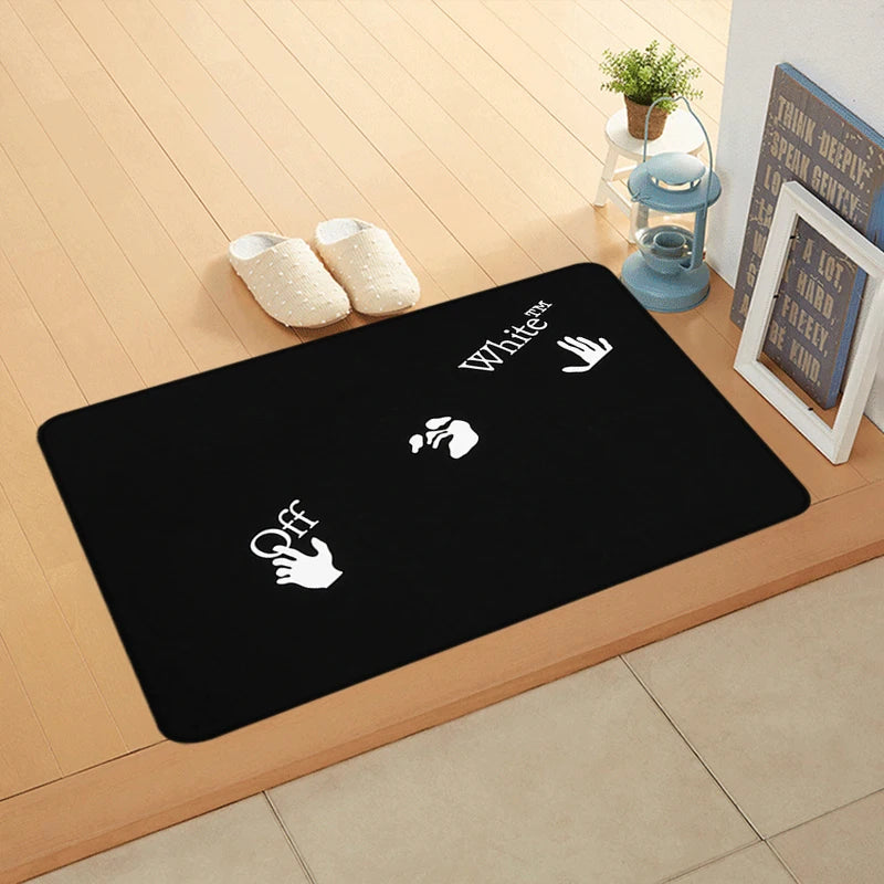 Soft Entryway Door Mat – Fluffy Bedside & Hallway Floor Rug for Home Décor